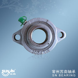 China Dia 25mm de Huisvesting van het Roestvrij staallager SSBLF205/Hardwarelagers verdeler